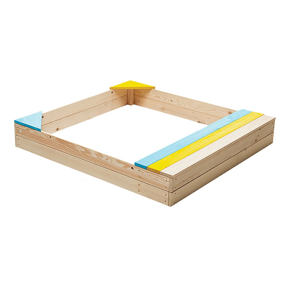 Wooden Kids Backyard Sandbox Children Outdoor Play Toy Sandpit