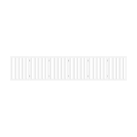 Wooden Pet Gate Dog Fence Safety Stair Barrier Security Door 6 Panels