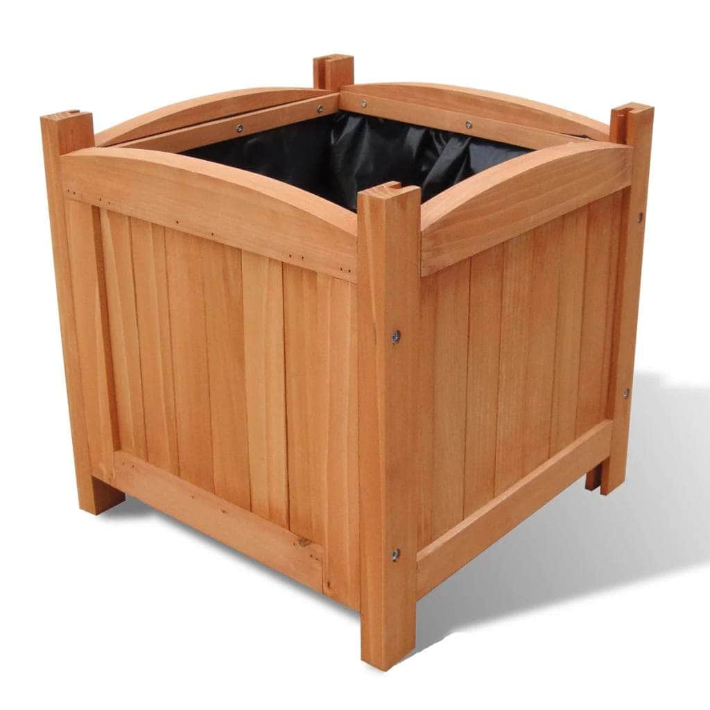 Wooden Planter Set of 2 - Simple deals