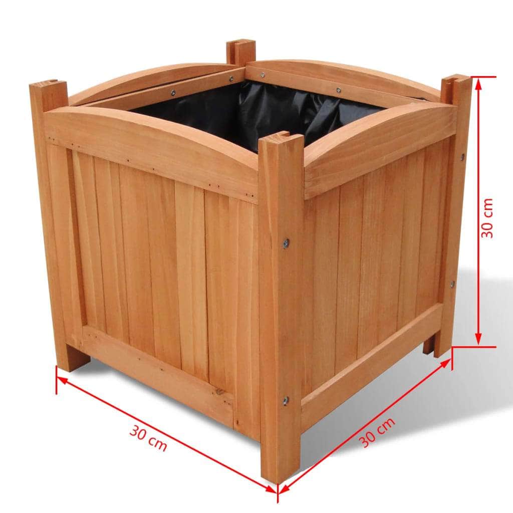Wooden Planter Set of 2 - Simple deals