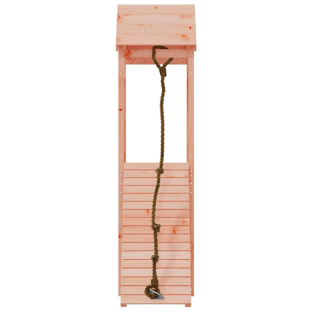Woodland Explorer: The Ultimate Playhouse with Climbing Wall