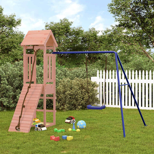 Woodland Explorer: The with Climbing Wall Swing