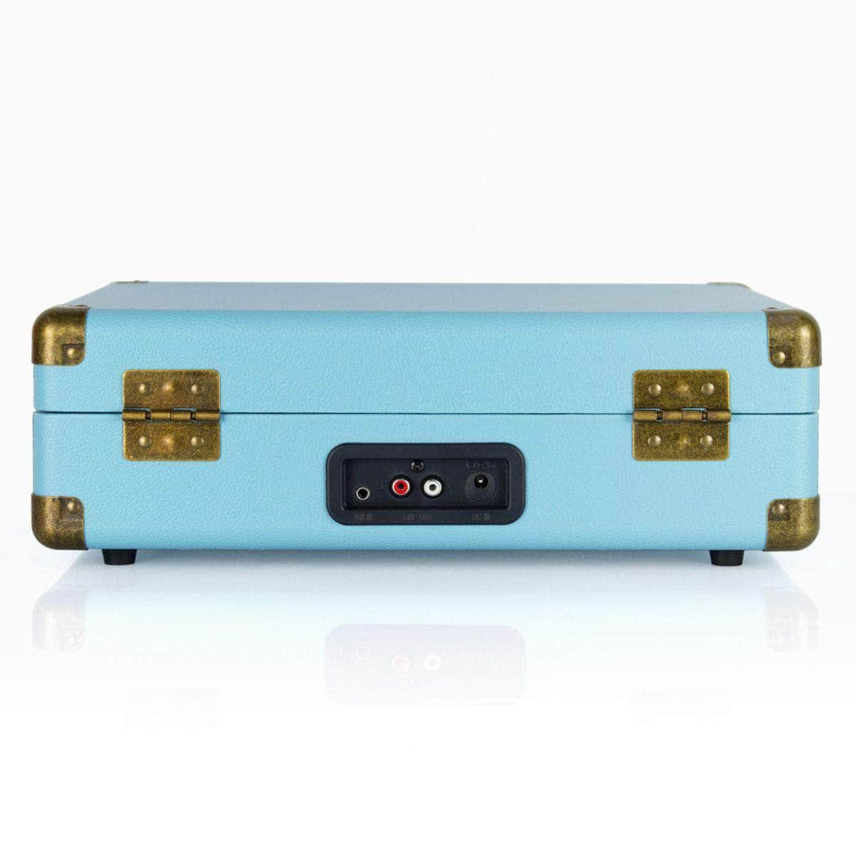 Woodstock II Sky Blue Retro Bluetooth TX/RX Turntable