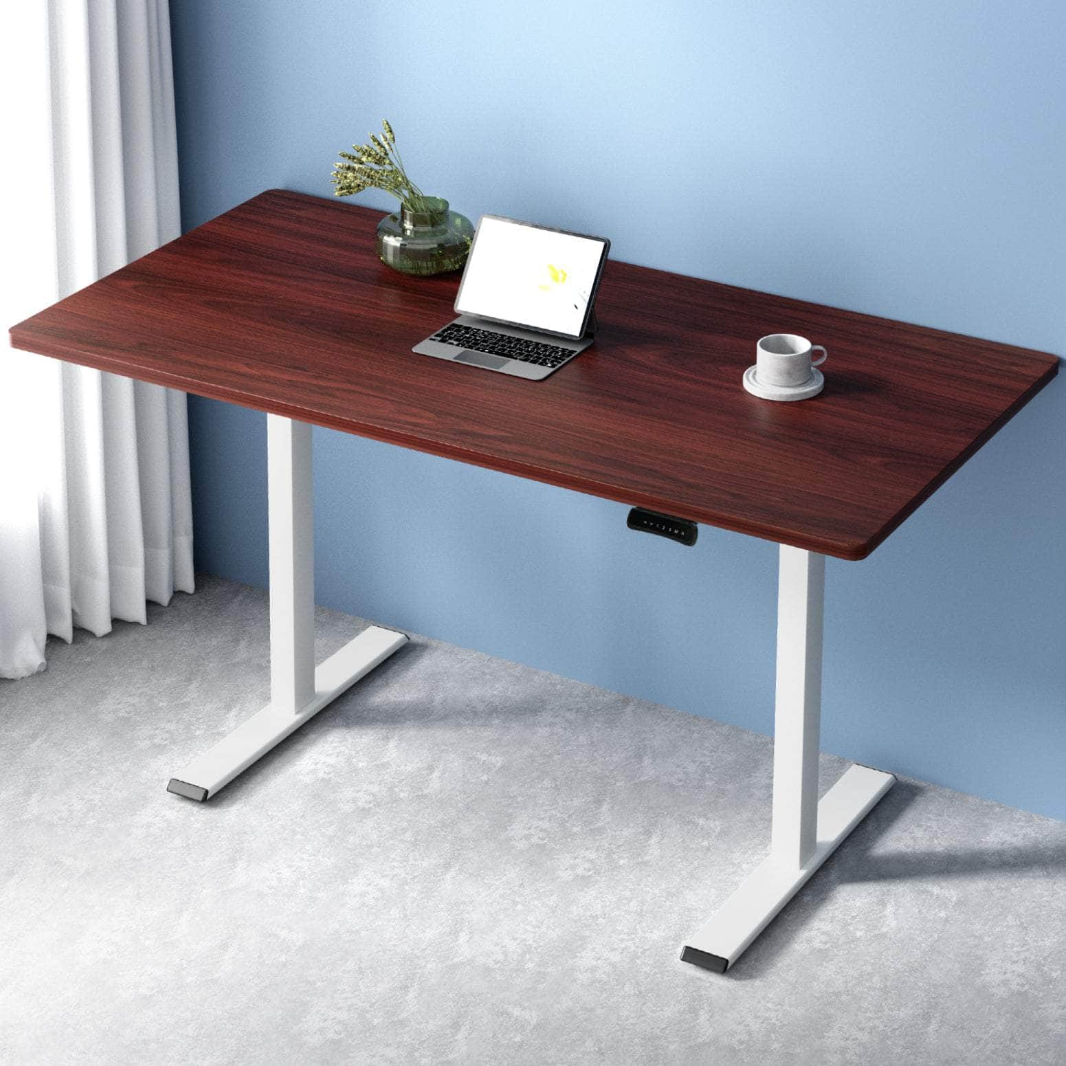 Workstation 140cm Electric Height Adjustable Sit-Stand Desk