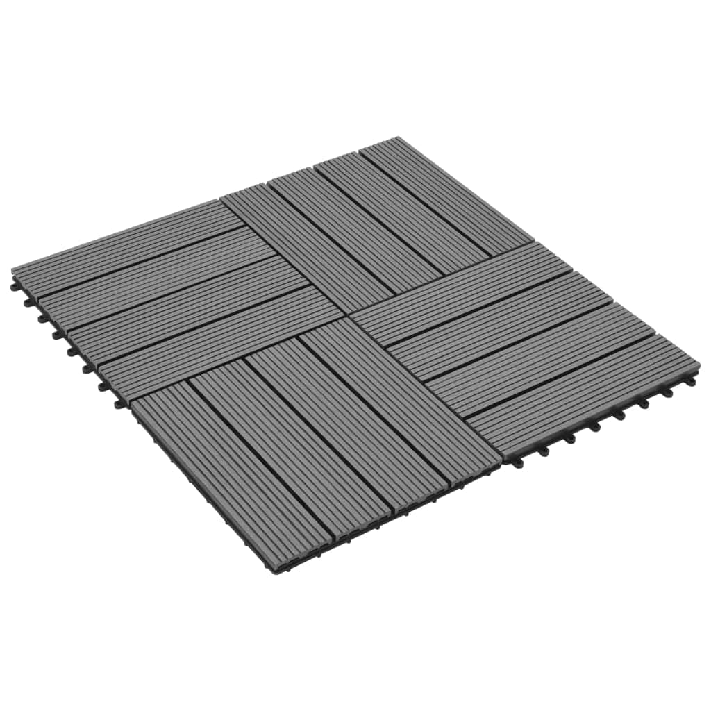 Grey colour - WPC Tiles Grey