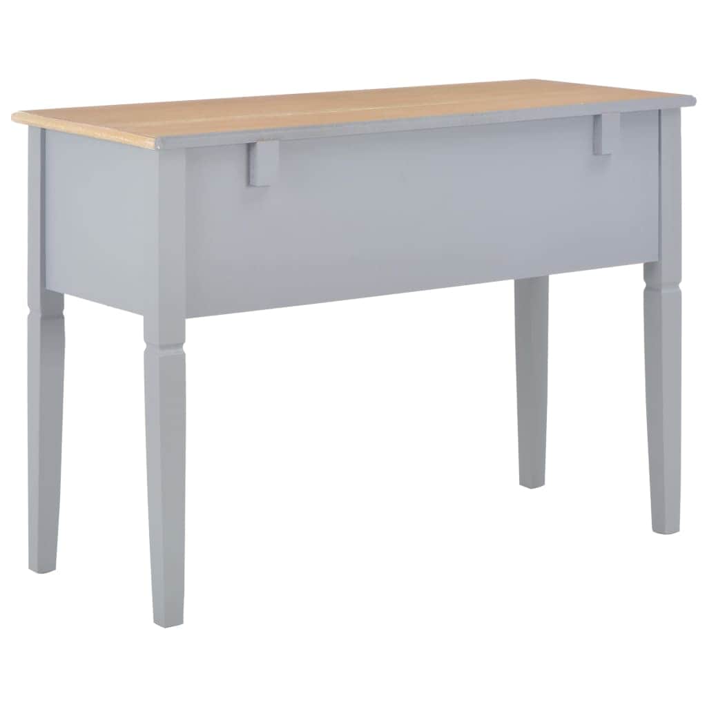 Writing Desk Grey Wood