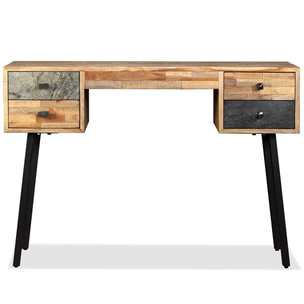 Writing Desk Solid Reclaimed Teak