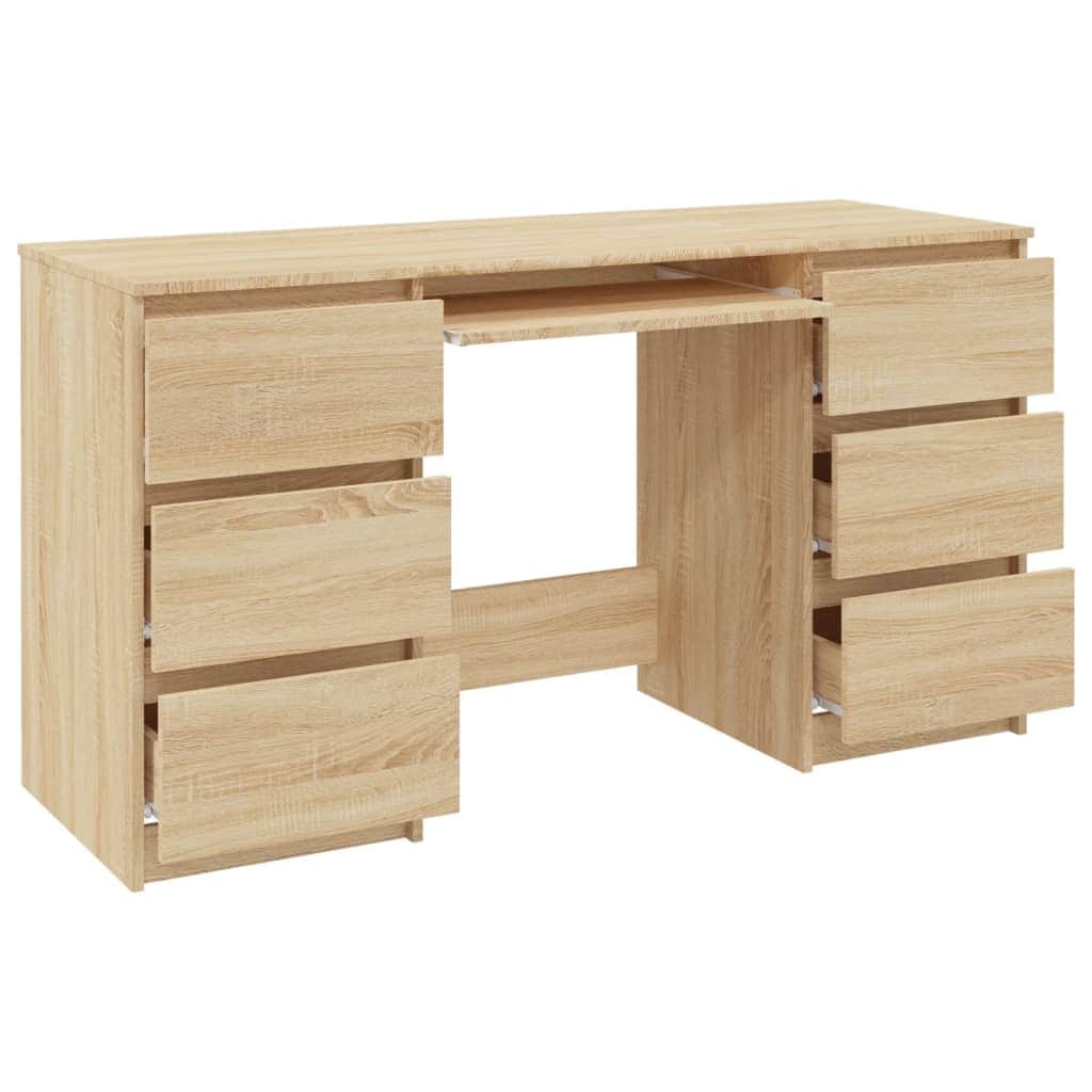Writing Desk Sonoma Oak Chipboard
