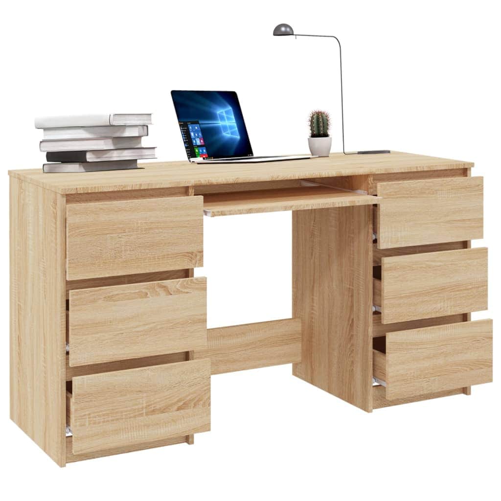 Writing Desk Sonoma Oak Chipboard