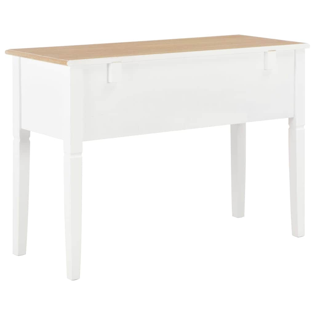 Writing Desk White Wood