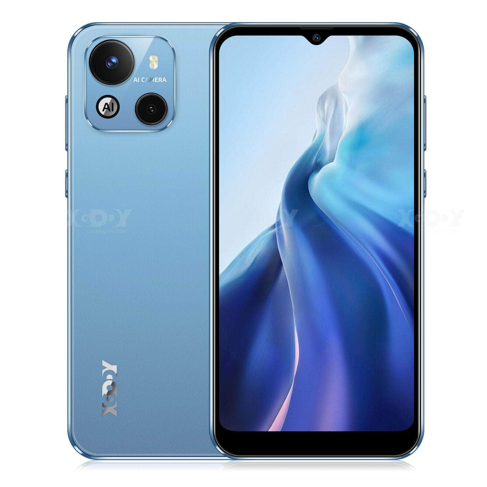 XGODY 6.3" AU Unlocked Mobile Phone New Android 4G Smartphone Dual SIM Quad Core