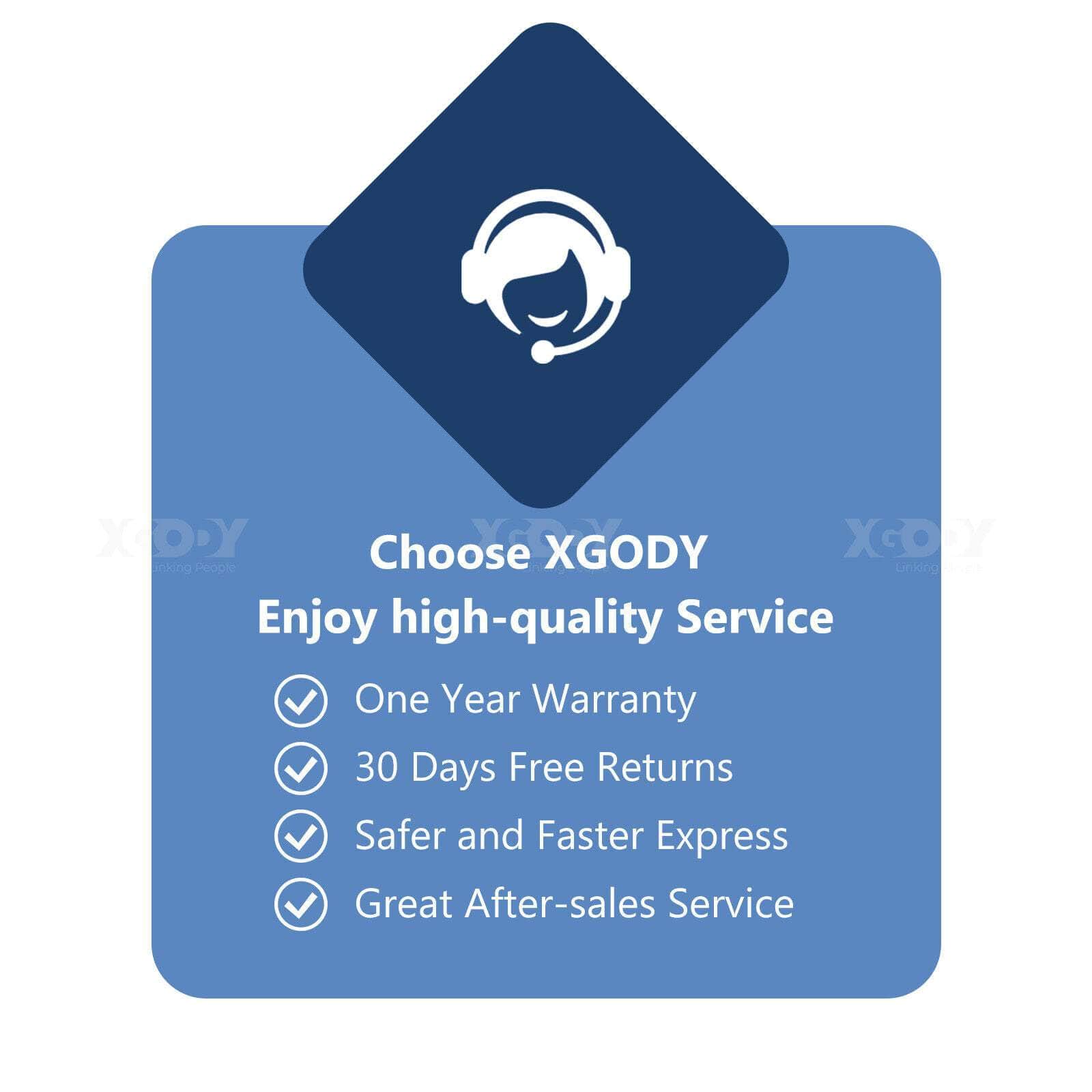 XGODY 6.3" AU Unlocked Mobile Phone New Android 4G Smartphone Dual SIM Quad Core