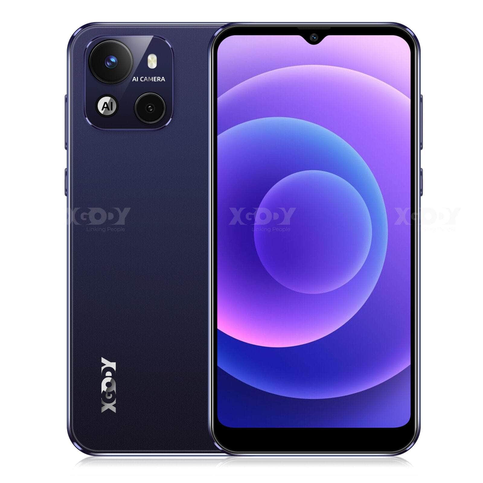 XGODY 6.3" AU Unlocked Mobile Phone New Android 4G Smartphone Dual SIM Quad Core
