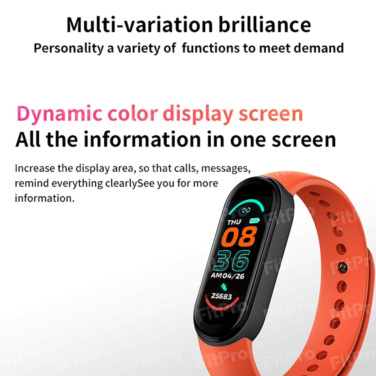 Xiaomi's Cutting-edge M6 Smart Watch Bracelet with Blood Pressure Monitoring and Color Screen