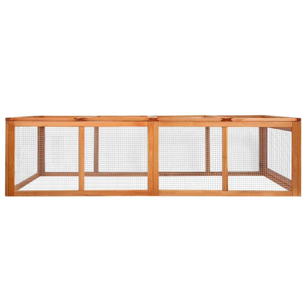 Xl Chicken Coop Rabbit Hutch 180Cm Wooden House With Run