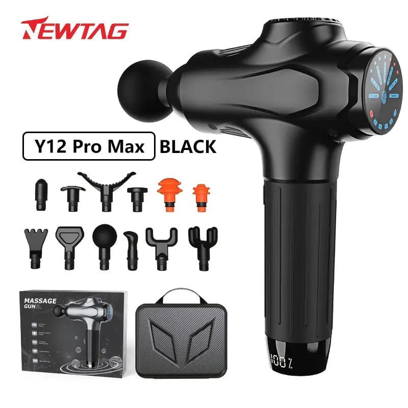 Y12 Pro Max Muscle Massage Gun: Portable and Powerful Deep Tissue Massager