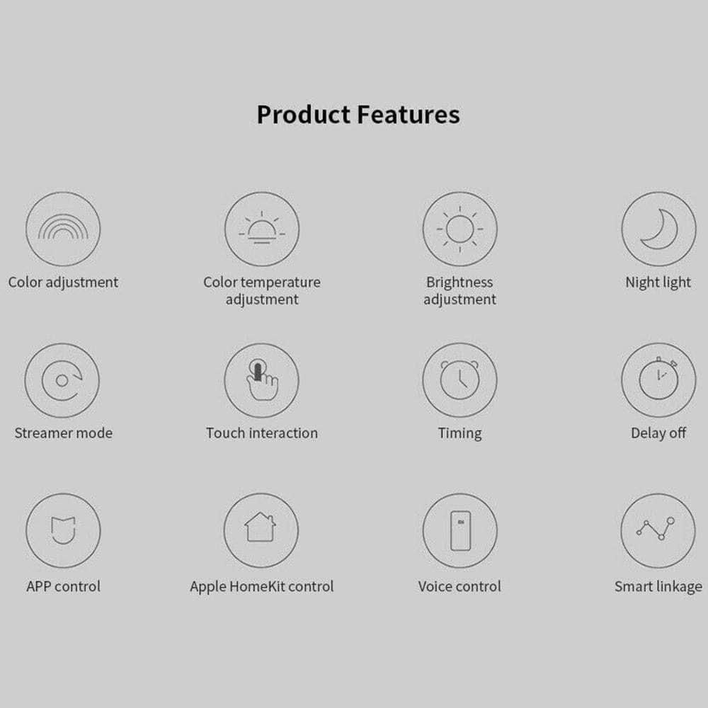 YEELIGHT LED Bedside Lamp D2