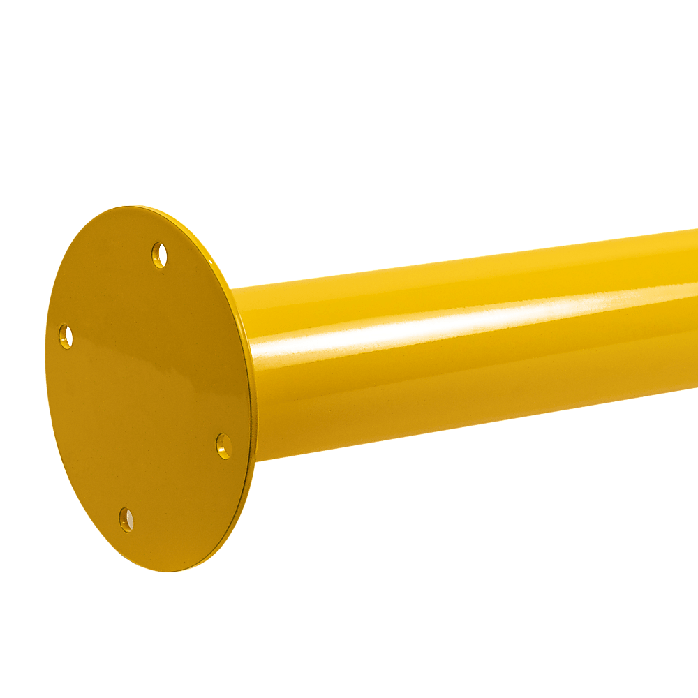 Yellow Heavy Duty Steel Bollard Post