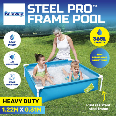 Steel Pro My First Frame Pool Kids Blue