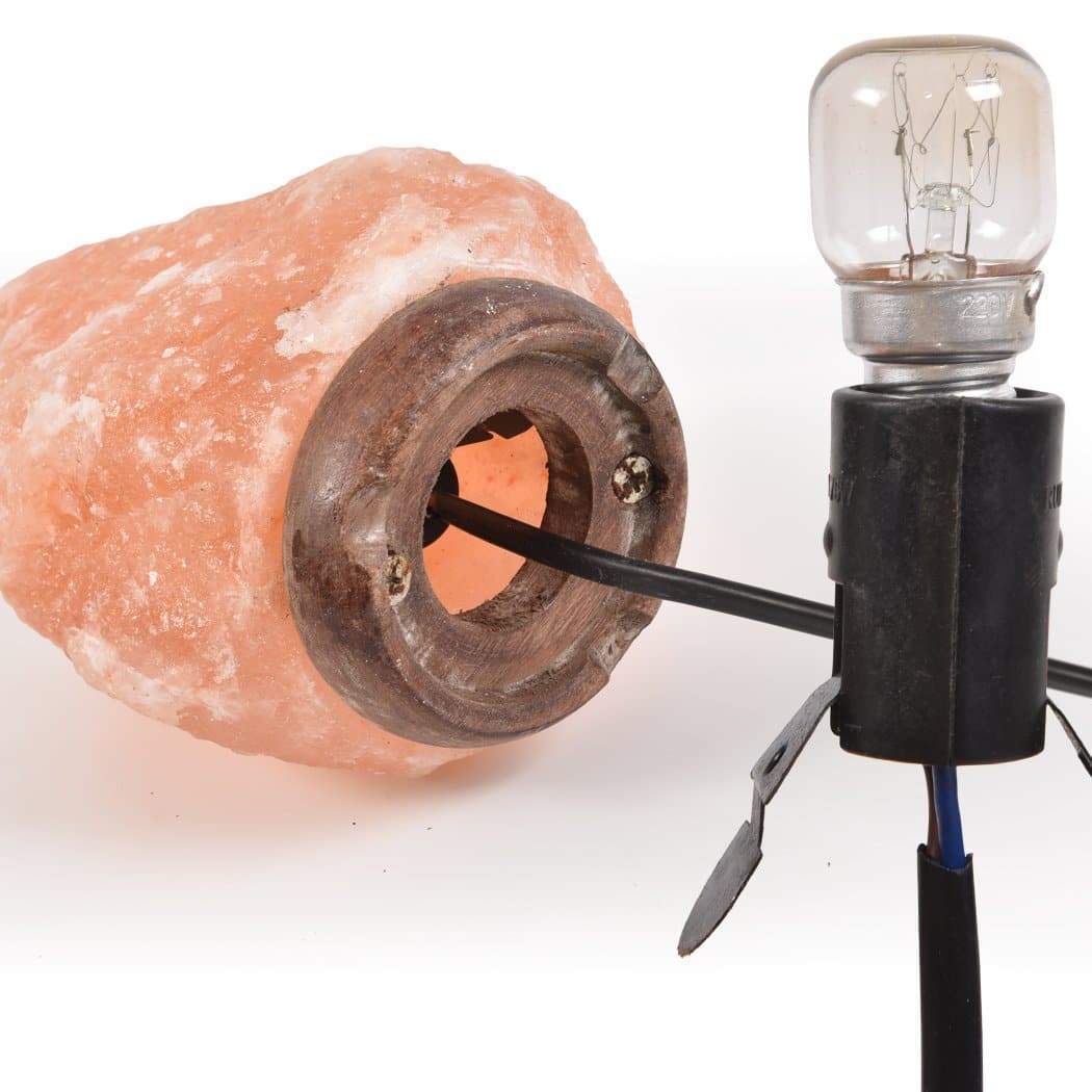 lighting 1-2 Kg Salt Lamp Rock Crystal Natural Light