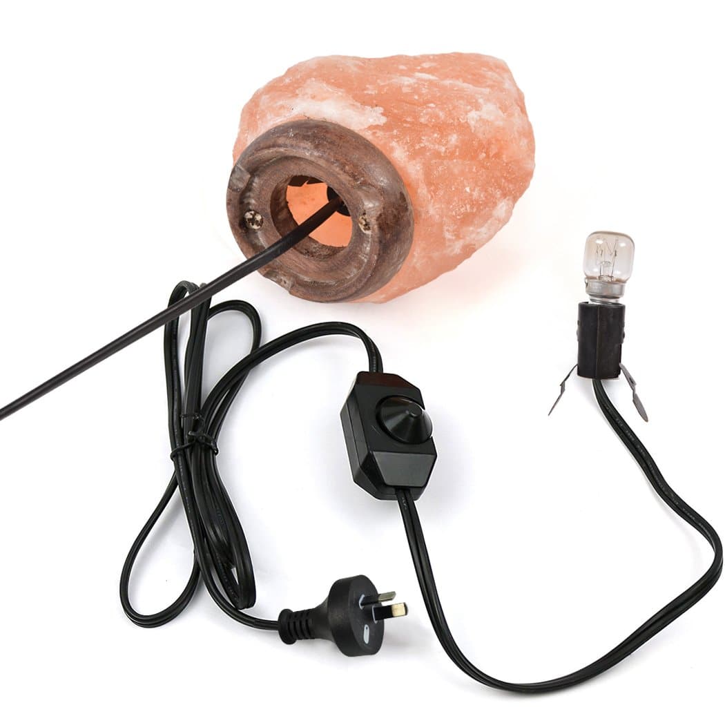 lighting 1-2 Kg Salt Lamp Rock Crystal Natural Light