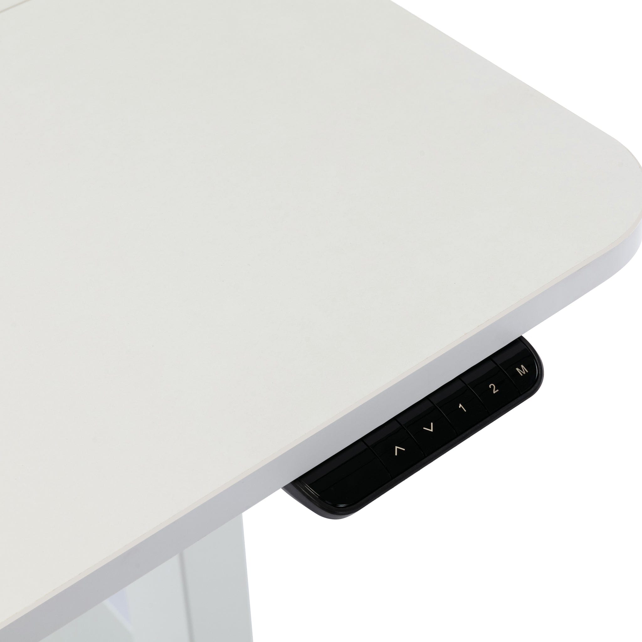 1.2m Sit And Stand Desk in Natural/White