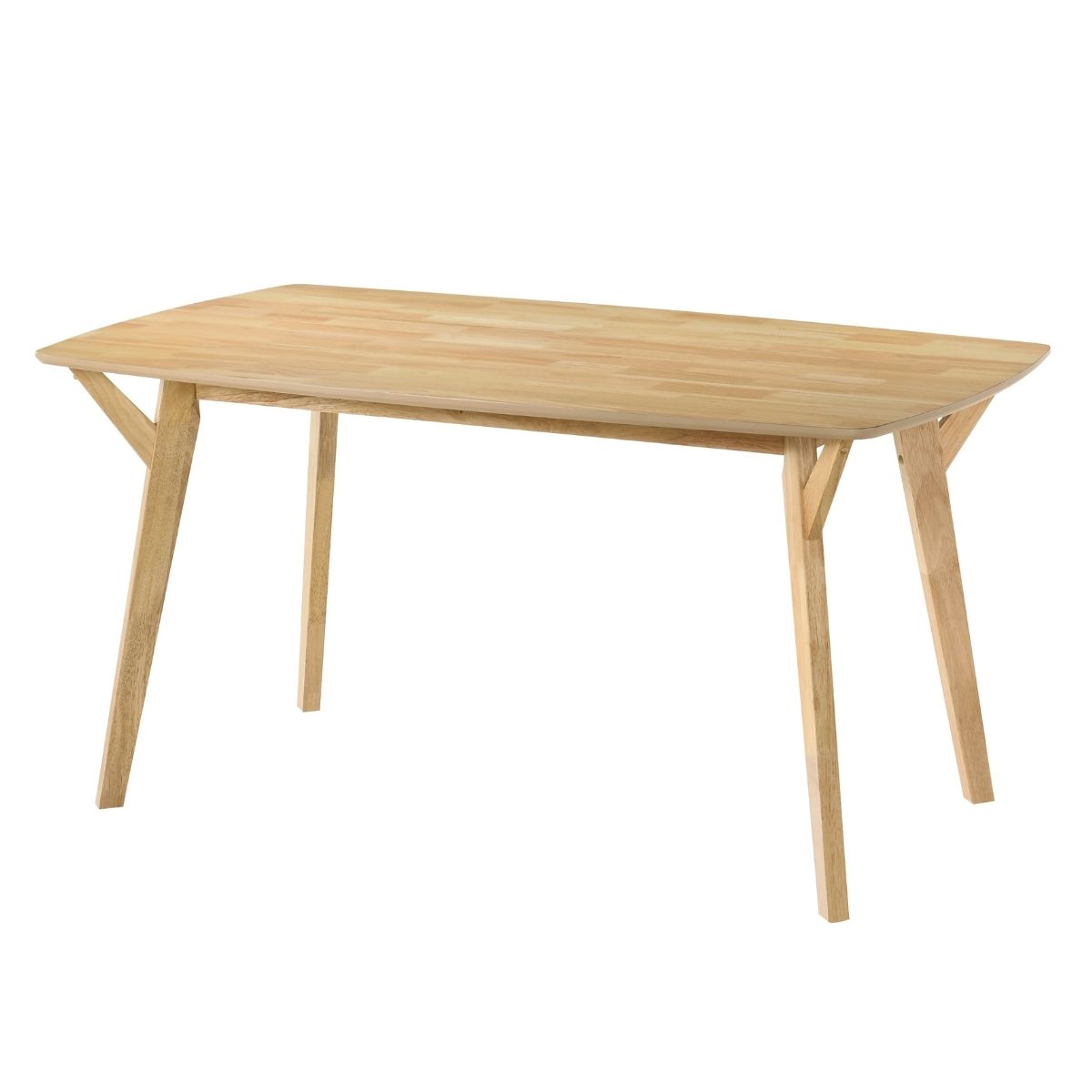 Furniture > Dining 1.5m 6 seaters OVAL dining table : colour -Natural