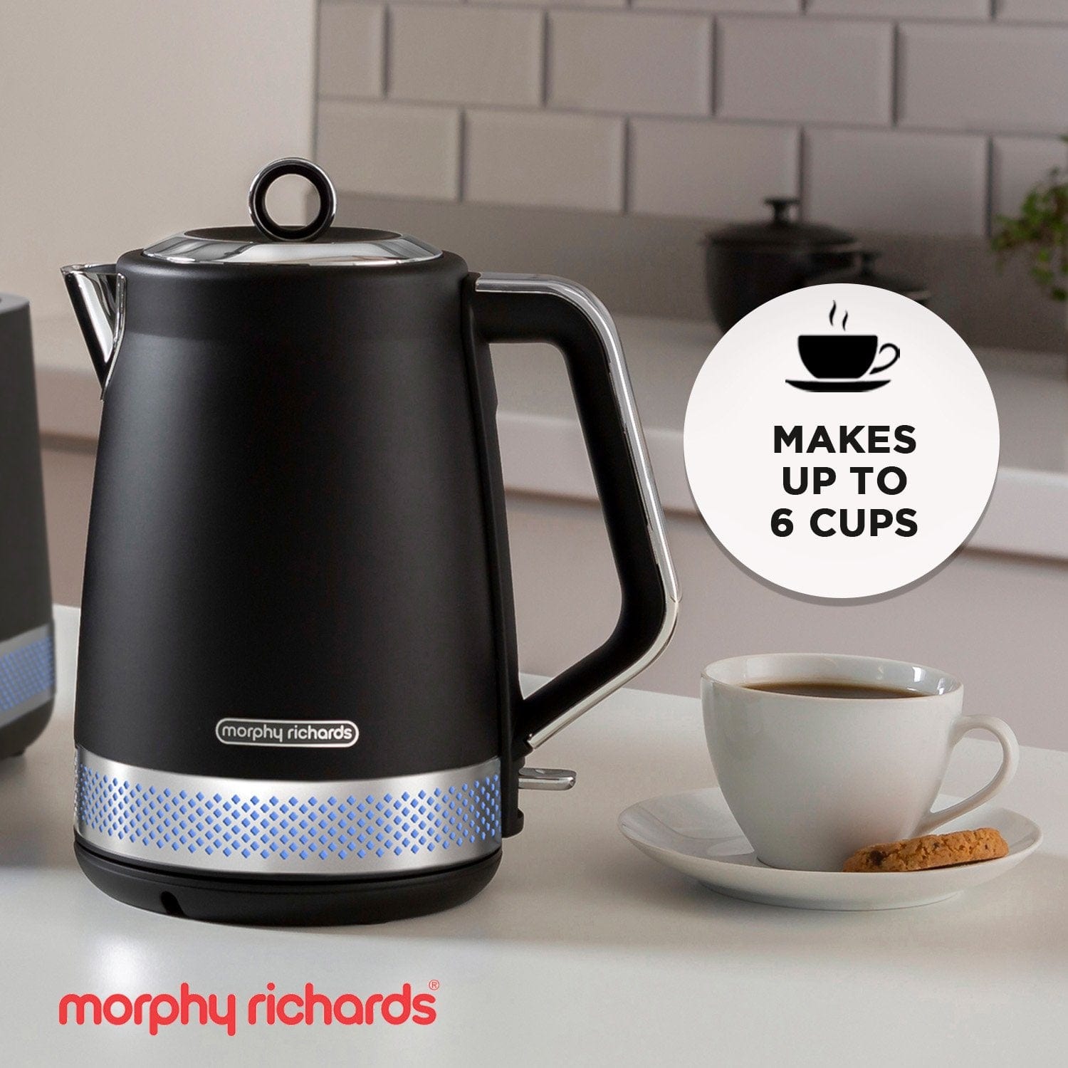 1.7L Illumination Jug Kettle - Black