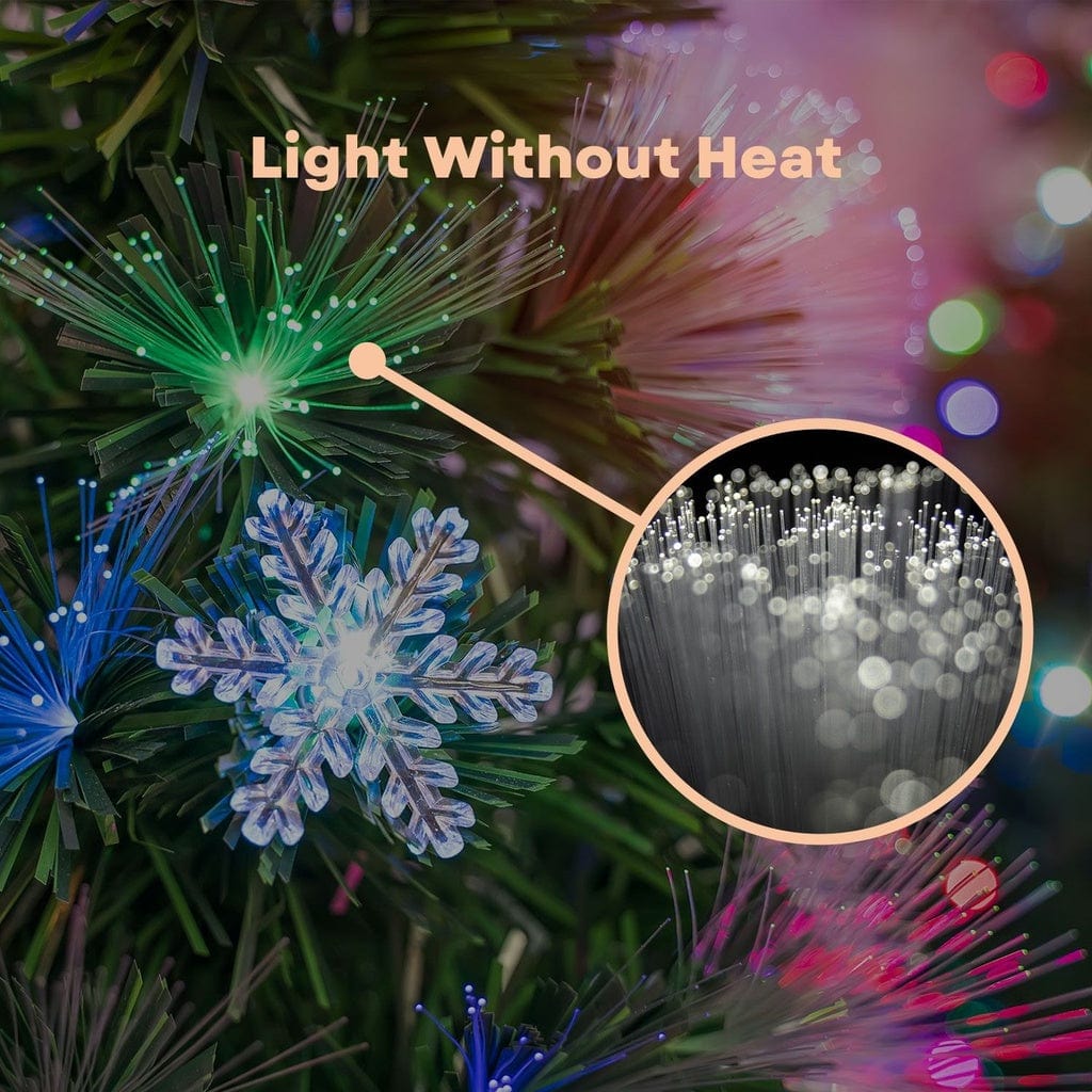 1.8m Fiber Optic Artificial Christmas Trees FS-TREE-02