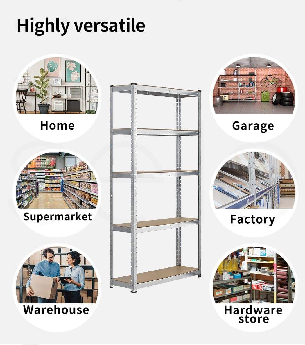 tools & accessories 1.8X0.9M Warehouse Steel Pallet Garage Shelves Storage Rack