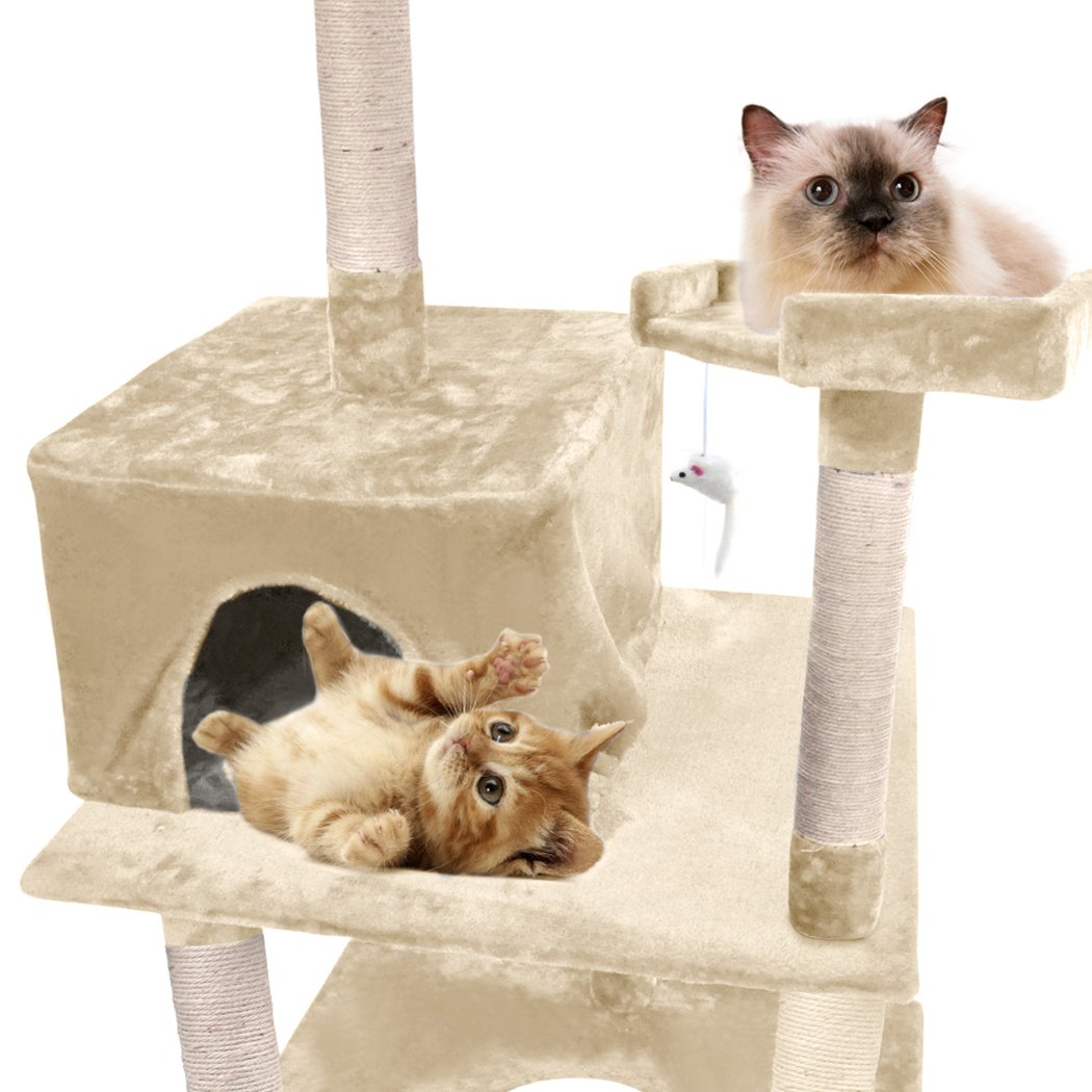 pet products 1.98M Cat Scratching Post Tree Gym House