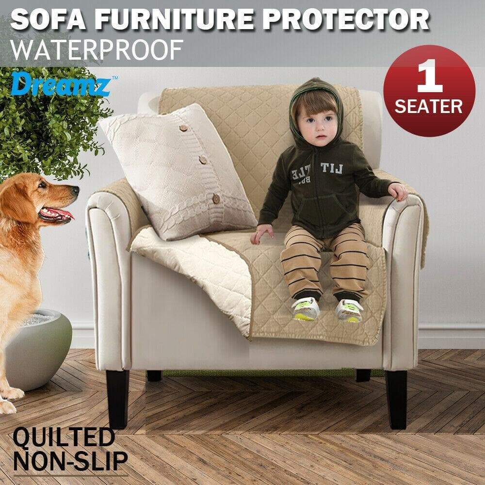 living room 1 Seater Couch Sofa Cover Slipcover Pet Kids Protector