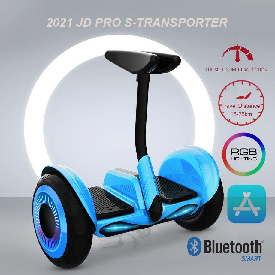 10 In With Bluetooth Speaker And Led Lights S- Electric Self Balancing Transporter Yellow Au