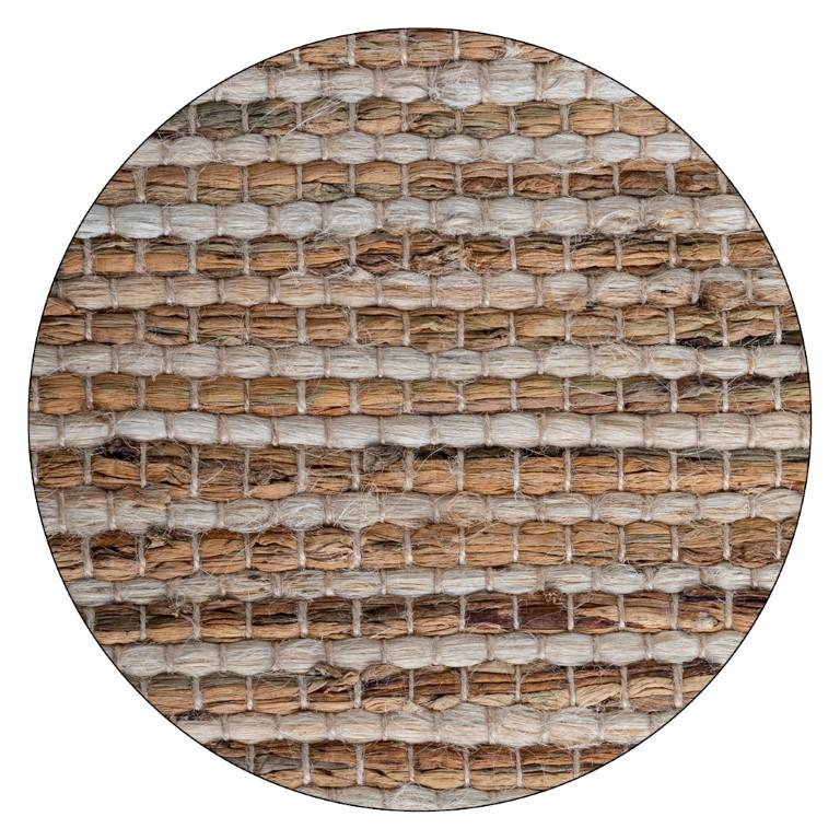 Floor Rug 100% natural jute rug bchief/natural
