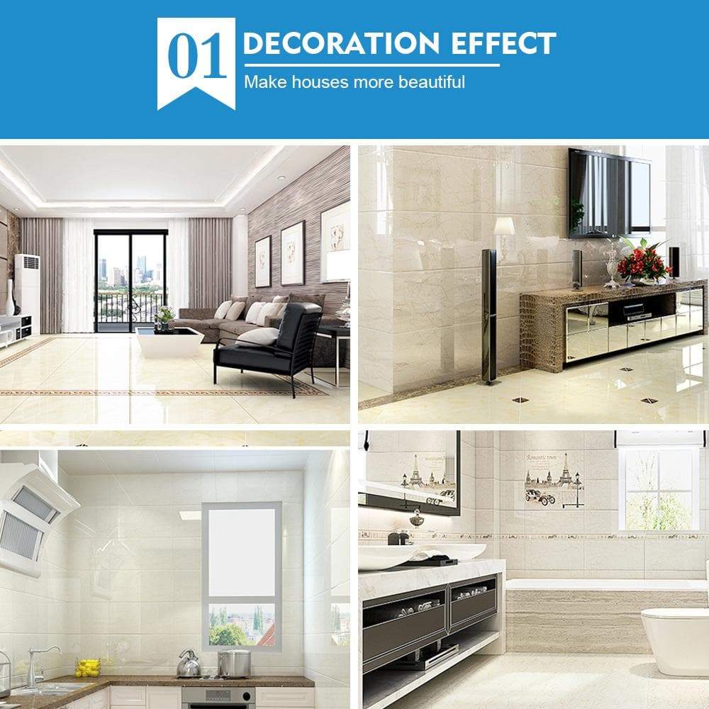 tools & accessories 1000x 2MM Tile Leveling System Clips Levelling Spacer Tiling Tool Floor Wall