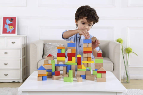 toys for infant 100Pcs Wooden Block