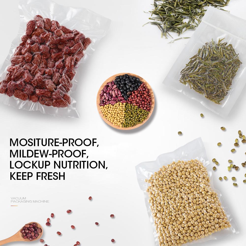 storage & packaging 100x Commercial Grade Vacuum Sealer Food Sealing Storage Bags Saver 20x30cm