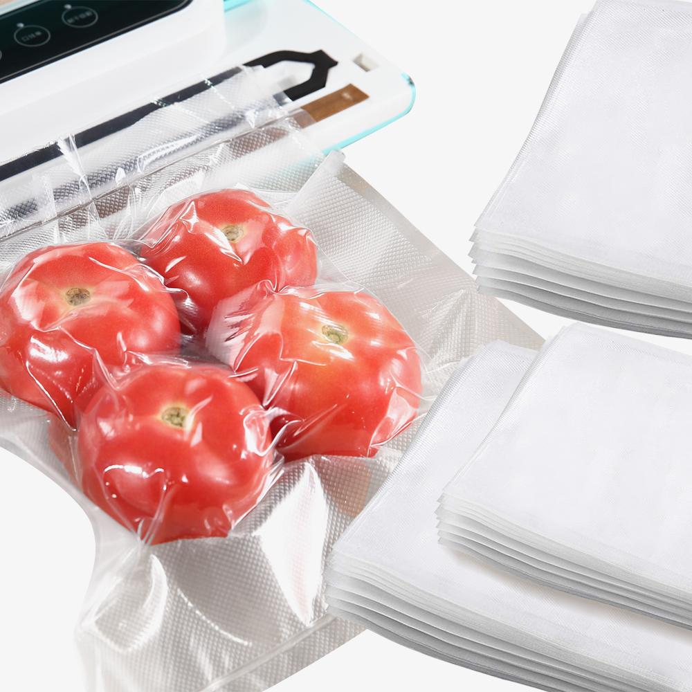 storage & packaging 100x Commercial Grade Vacuum Sealer Food Sealing Storage Bags Saver 20x30cm