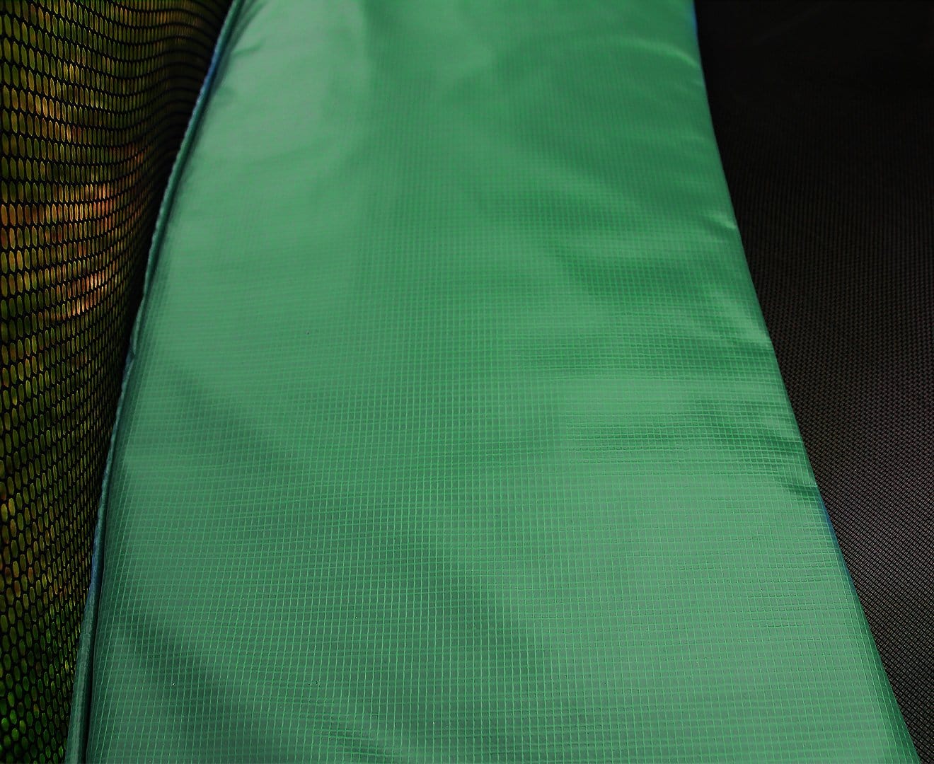 10Ft Trampoline Replacement Safety Pad And Net Round 8 Poles Green