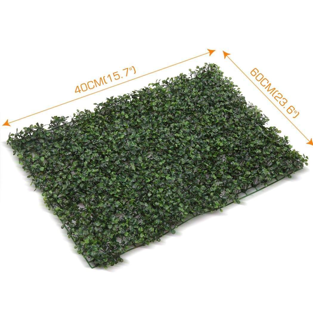 garden / agriculture 10X Artificial Boxwood Hedge Green Wall Mat Fence