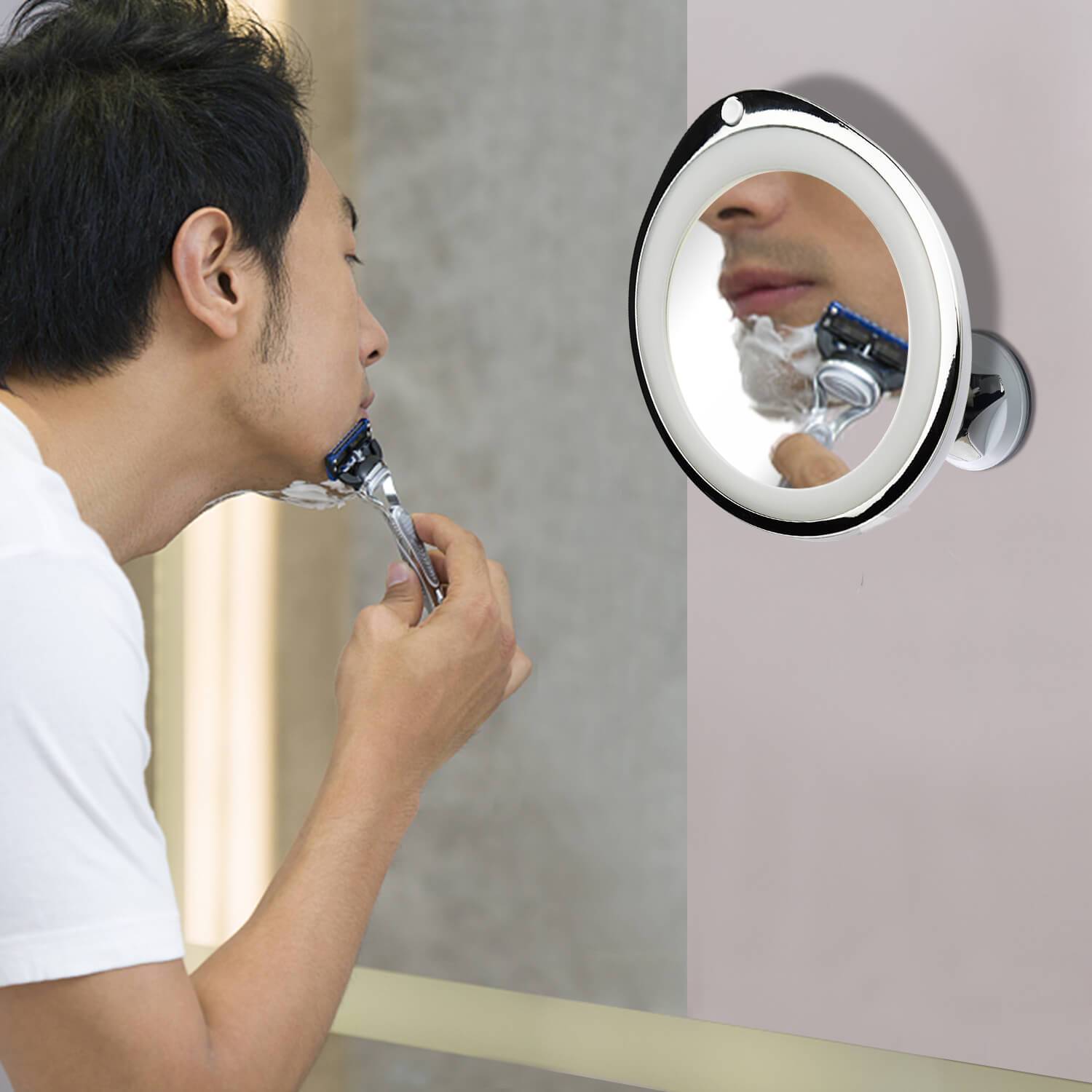 beauty products 10X Magnifying Makeup Mirror With Led Light