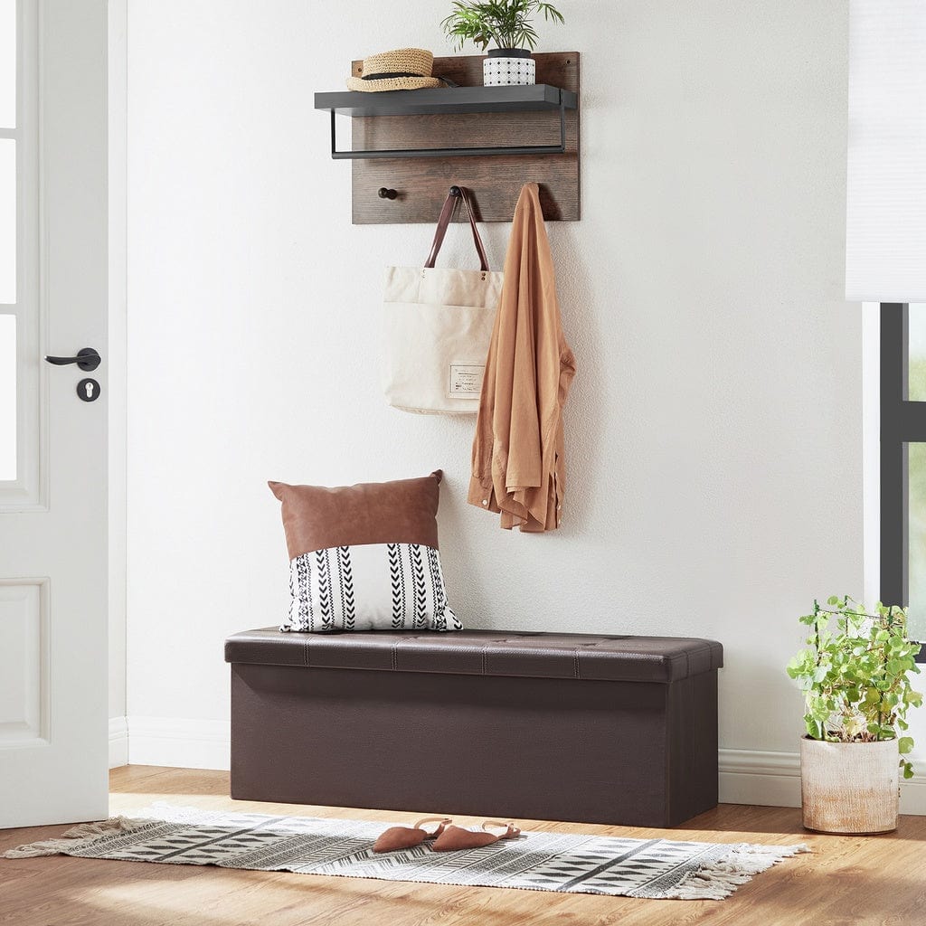 110cm Folding Ottoman Bench Footrest