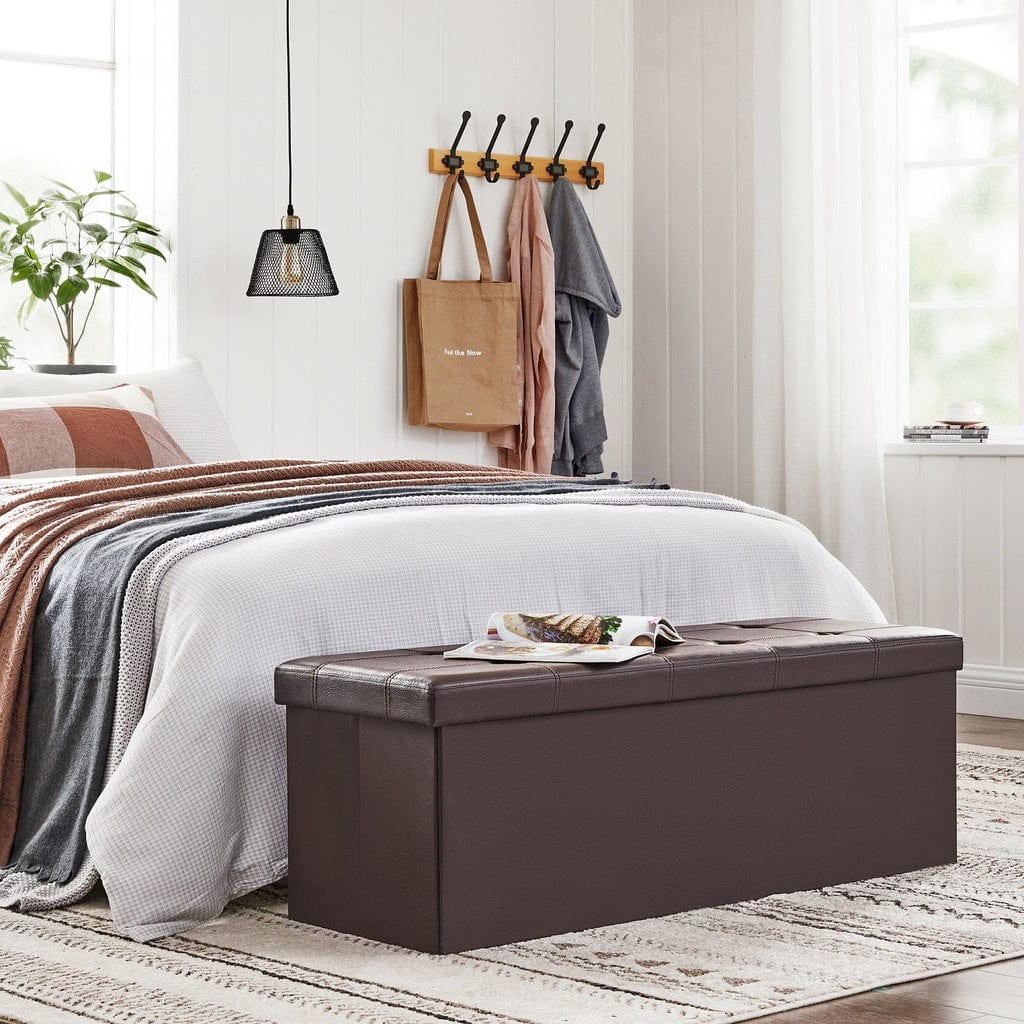 110cm Storage Ottoman Bench