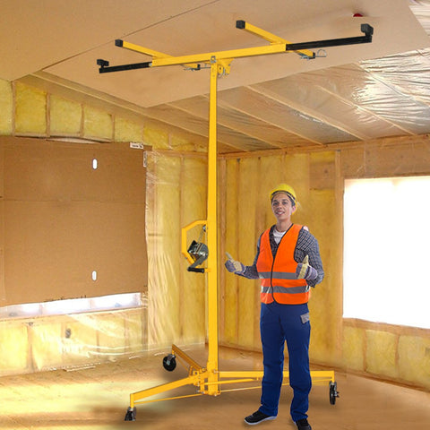diy renovations 11ft Plaster Drywall Board Sheet Panel Hoist Lifter