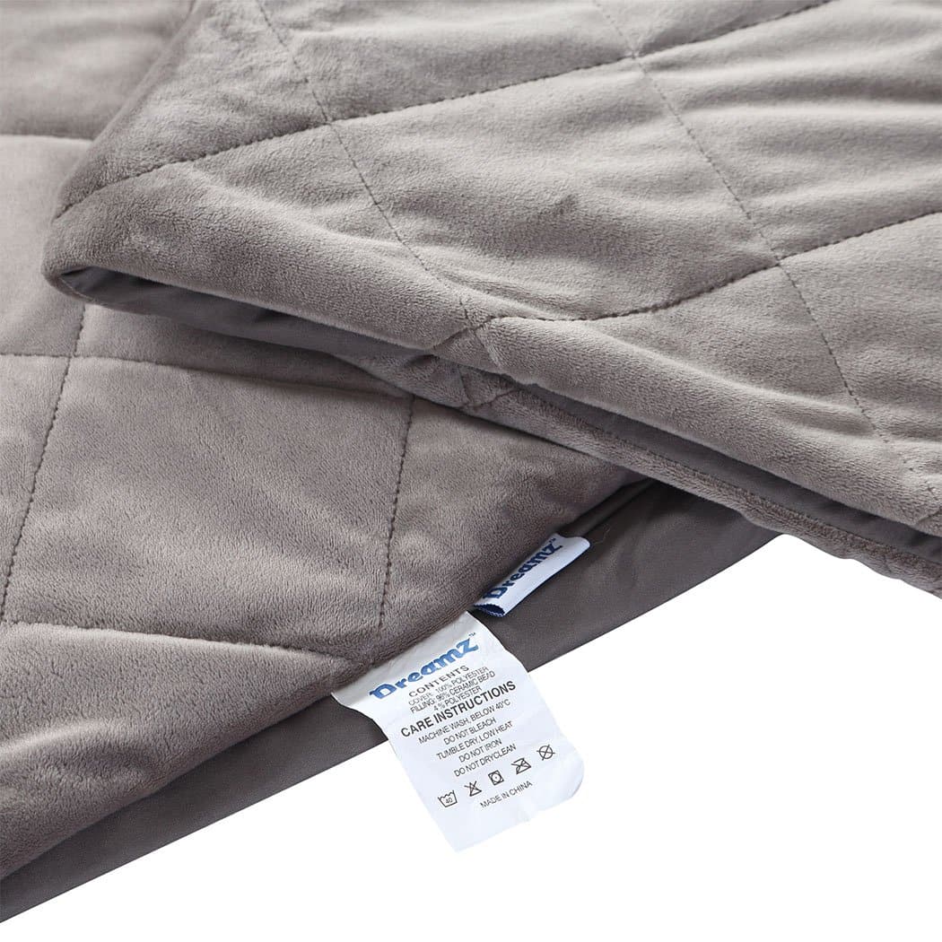bedding 11KG Size Anti Anxiety Weighted Blanket Gravity Blankets Grey