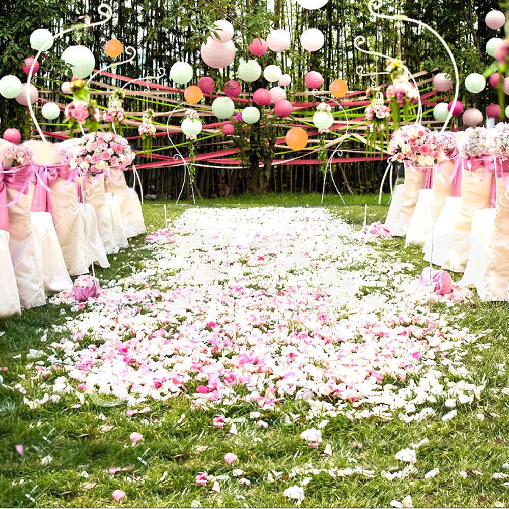 Party Supplies 12" Paper Lanterns for Wedding Party Festival Decoration