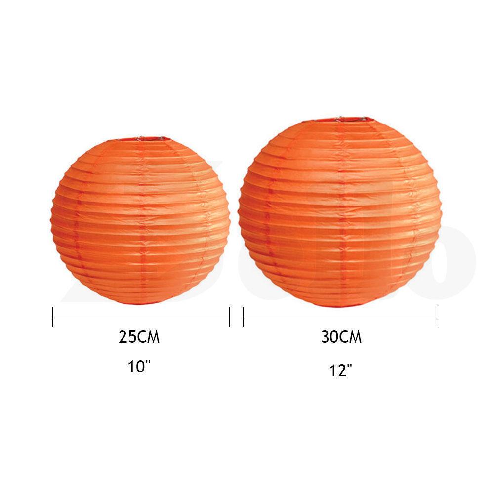 Party Supplies 12" Paper Lanterns for Wedding Party Festival Decoration
