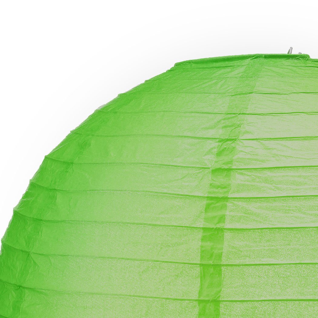 Lighting 12" Paper Lanterns for Wedding Party Green Colour