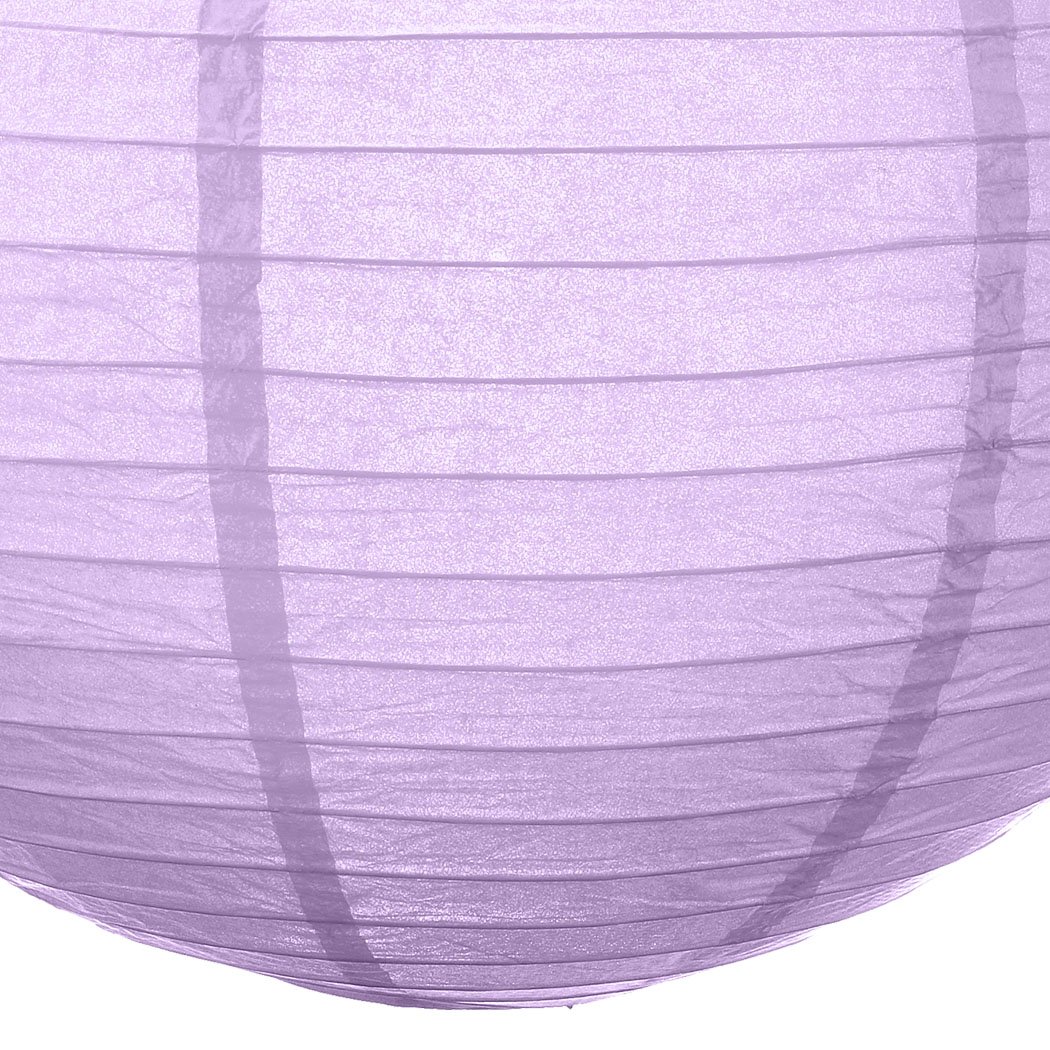 Lighting 12" Paper Lanterns for Wedding Party Purple