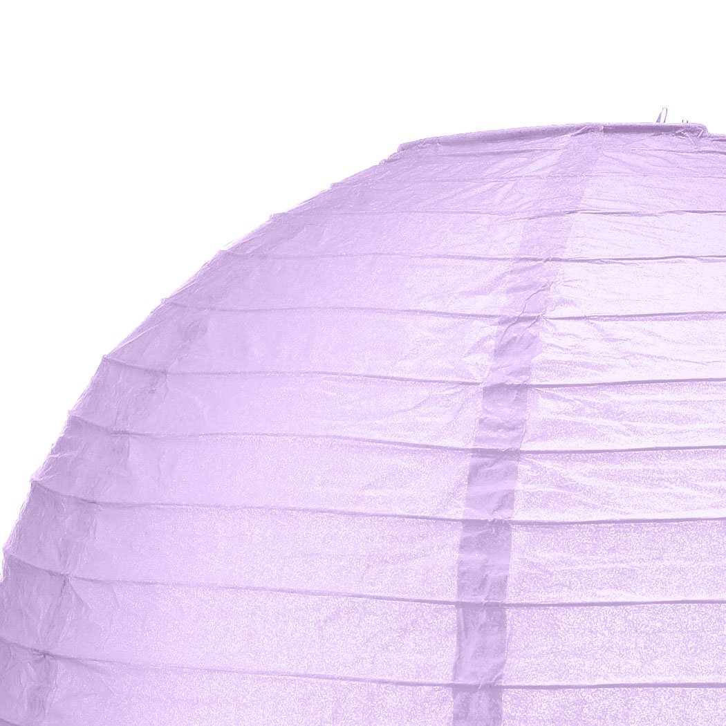 Lighting 12" Paper Lanterns for Wedding Party Purple